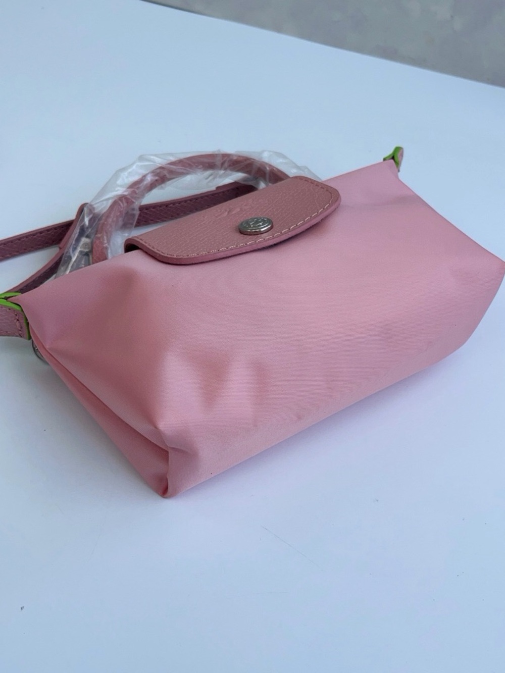 Longchamp Pink Small Le Pliage Crossbody Bag - Picture 5 of 9